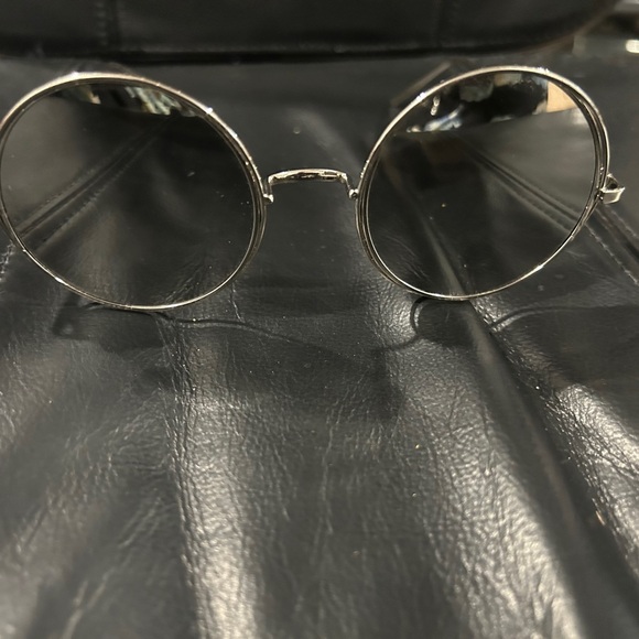 Round Silver Sunglasses Mirror Lens main image 10